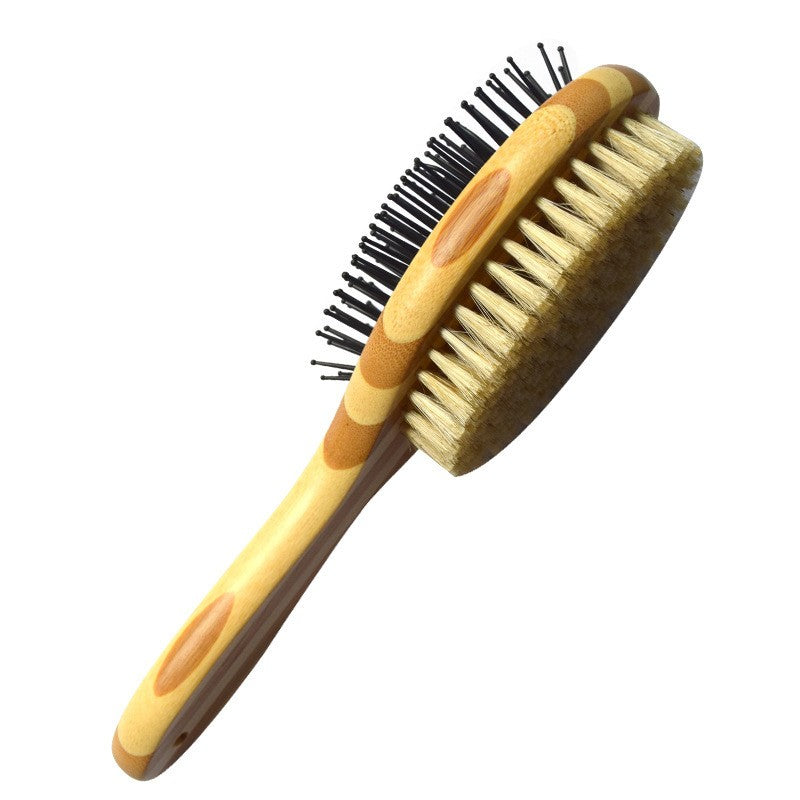 Pig Hair Pet Brush