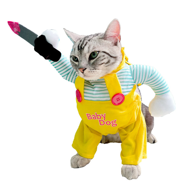 Yellow Knife Happy Pet Outfit