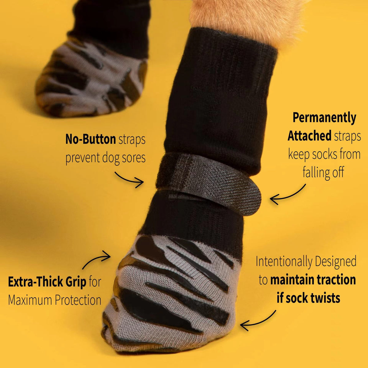 Non-slip Paw Socks