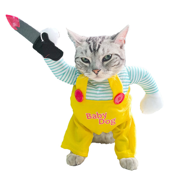Yellow Knife Happy Pet Outfit