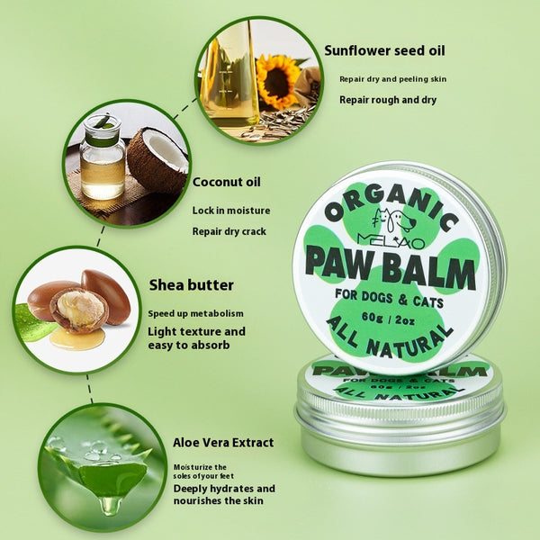 Organic shea butter and aloe vera Paw Balm