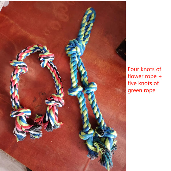 Heavy-Duty Rope Knot Dog Toy