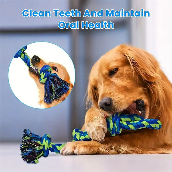 Heavy-Duty Rope Knot Dog Toy